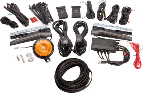 RAVEK 68-100 Turn Signal Kit - Amber White Running Light CFMOTO U-Force