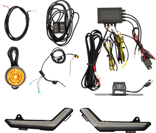 RAVEK 65-1000 Turn Signal Kit - Amber White Running Light Can-Am Defender