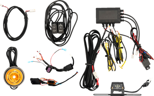 RAVEK 68-1000 Turn Signal Kit - Amber White Running Light CFMOTO UFORCE U10