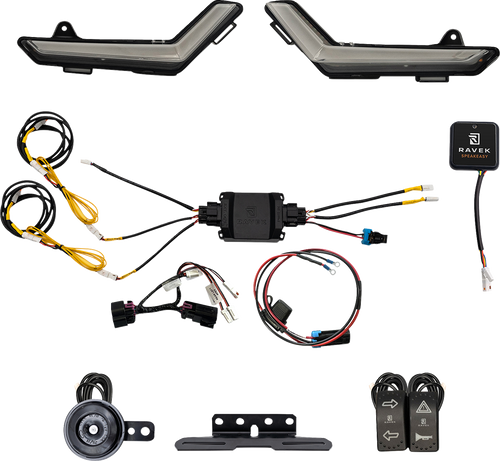 RAVEK 65-1000SR Turn Signal Kit – GEN3 Speakeasy™ - Rocker - Gen3 Speakeasy™ Defender Rockers
