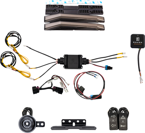 RAVEK 68-1020SR Turn Signal Kit – GEN3 Speakeasy™ - Rocker - Gen3 Speakeasy™ U10 Rockers