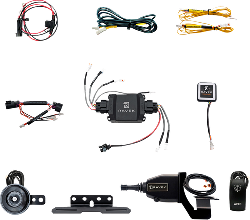 RAVEK 68-1000SL Turn Signal Kit – GEN3 Speakeasy™ - Lever - Gen3 Speakeasy™ CFMOTO U10 Lever