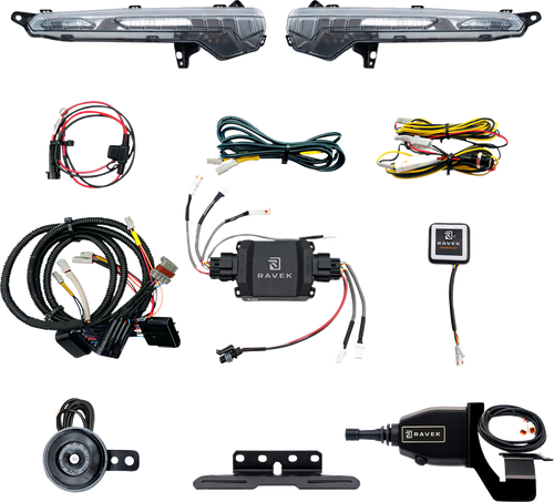 RAVEK 65-2019SL Turn Signal Kit – GEN3 Speakeasy™ - Lever - Signature Gen3 Speakeasy™ Can-Am Defender HD11 Lever