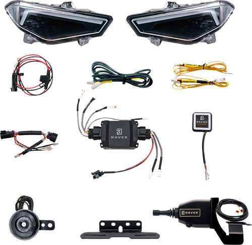RAVEK 64-1008SLH Turn Signal Kit – GEN3 Speakeasy™ - Lever - Gen3 Speakeasy™ Ranger XP 1000 Lever