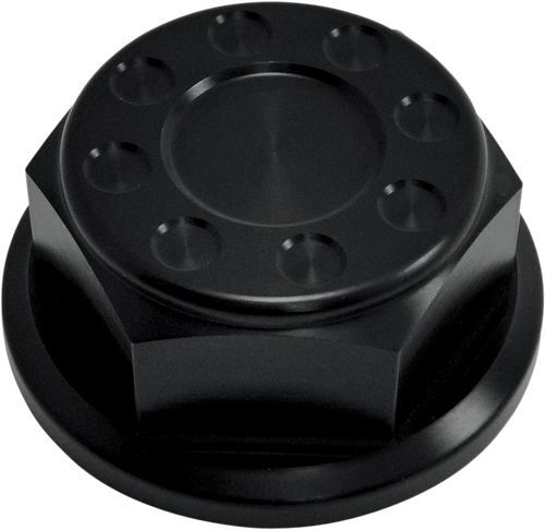 JOKER MACHINE 10-015B Steering Stem Nut - Black Anodized