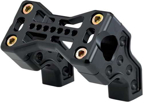 JOKER MACHINE 03-866-1B Bridge Handlebar Riser Kit - Pullback Black