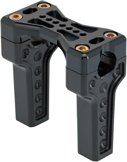 JOKER MACHINE 03-864-1B Bridge Handlebar Riser Kit - Straight Black