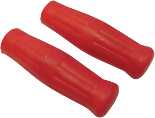 JOKER MACHINE 03-61R Custom Rubber Radial Grips - Red
