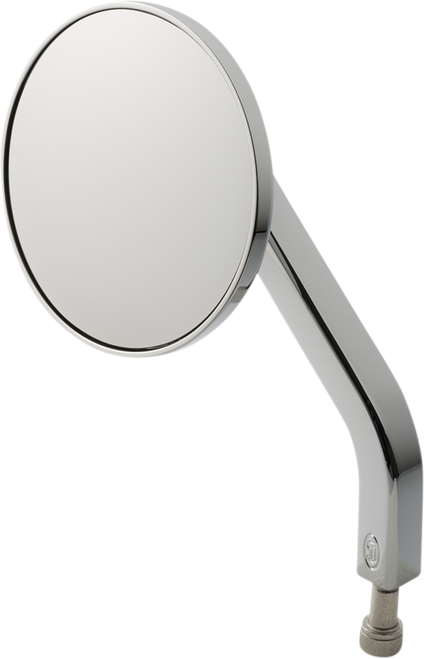 JOKER MACHINE 03-051-3L No. 7 OE 3-1/4" Round Mirror - No. 7 OE Side View Round Chrome Left