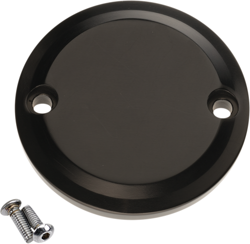 JOKER MACHINE 02-971-1 Timing Cover - Smooth Black Anodized M8