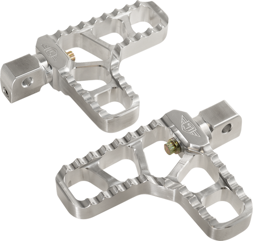 JOKER MACHINE 08-62-8 Serrated Heel Pegs - Silver Indian