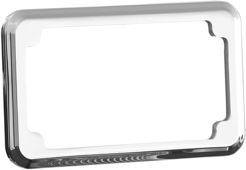 JOKER MACHINE 921209C Chrome License Plate Frame - Blind Hole Chrome