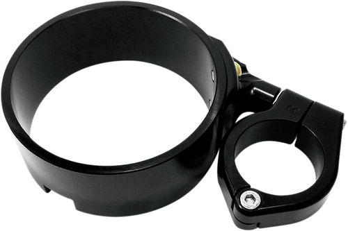 JOKER MACHINE 10-315B Speedometer Ring with Swivel Clamp - Black Anodized For 39 mm Fork Tube