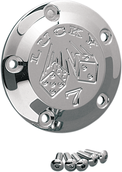 JOKER MACHINE 02-99L Points Cover - Lucky 7 5 Hole Chrome