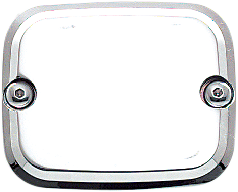 JOKER MACHINE 951019C Front Brake Master Cylinder Cover - Smooth Chrome
