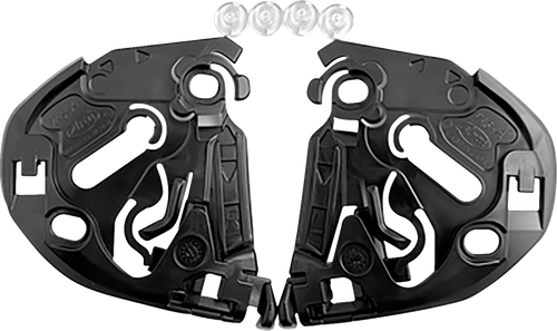 ARAI HELMETS 021075 VAS-A Base Plates - Black