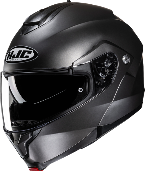 HJC EP25NUS5SFTV C91 Solid Modular Helmet - Solid Semi-Flat Titanium Medium