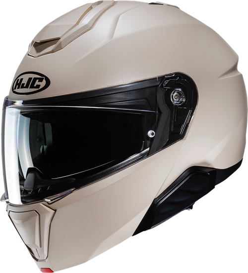 HJC EP35NUS8SFDV i91 Solid Modular Helmet - Solid Semi-Flat Sand Beige 2XL