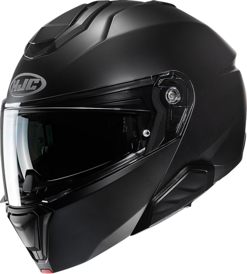 HJC EP35NUSJXBSV i91 Solid Modular Helmet - Solid Semi-Flat Black 4XL