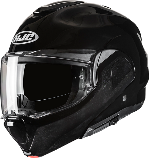 HJC EH06NUS8XBKV F100 Solid Modular Helmet - Solid Black 2XL