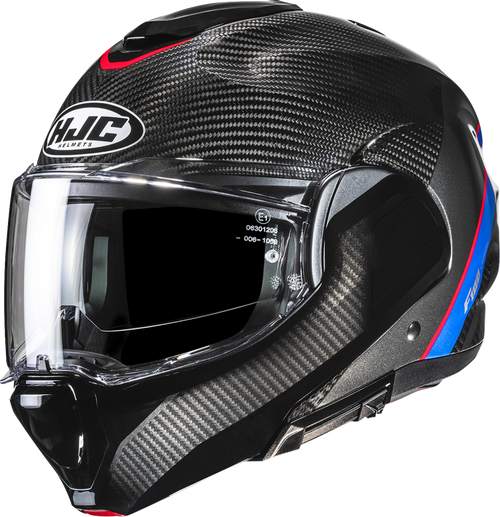 HJC EB20NUS5021V F100 Carbon Stan Modular Helmet - Stan MC21 Medium