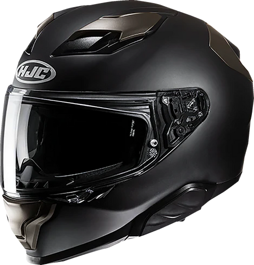 HJC FA47NUS6SBTV F71 Solid Helmet - Solid Semi-Flat Black Titanium Large