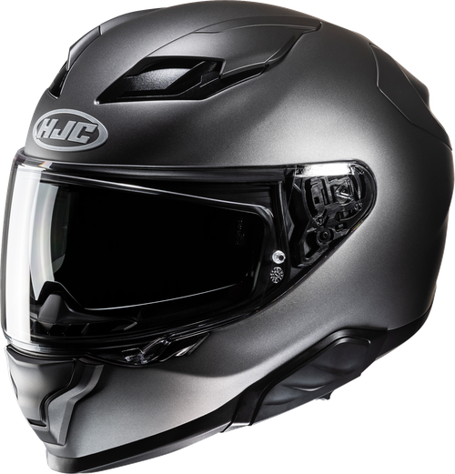HJC FA47NUS4SFTV F71 Solid Helmet - Solid Semi-Flat Titanium Small