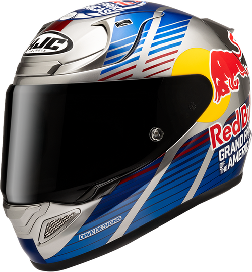 HJC FA53NUS8F21V RPHA 12N Red Bull Austin GP II Helmet - Red Bull Austin GP II 2XL