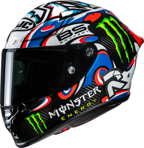 HJC FB27NUS8221V RPHA 1N V2 Carbon Quartararo Le Mans III Helmet - Quartararo Le Mans III MC21 2XL