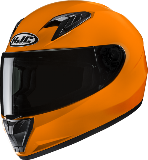 HJC FP70NUSFOTMV Youth Y10 Solid Helmet - Solid Orange Tramonto Medium