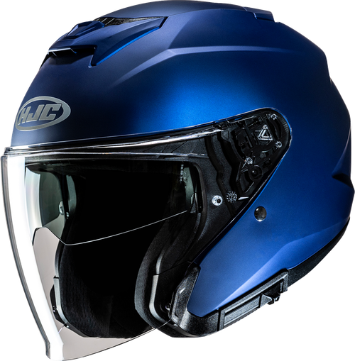 HJC JP45NUS5SMBV i31 Solid Helmet - Solid Semi-Flat Metallic Blue Medium