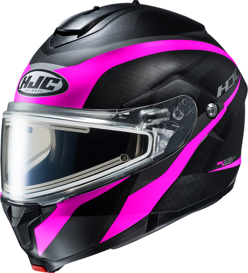 HJC 341793 C91 Taly Modular Snow Electric Helmet - Dual Pane Electric Taly MC8SF XL