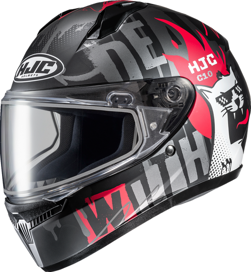 HJC FP54SUS2CS1V C10 FOP Snow Helmet - Dual Pane FOP MC1SF 2XS