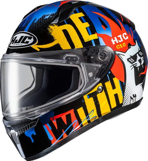 HJC FP54SUS3C23V C10 FOP Snow Helmet - Dual Pane FOP MC23 XS