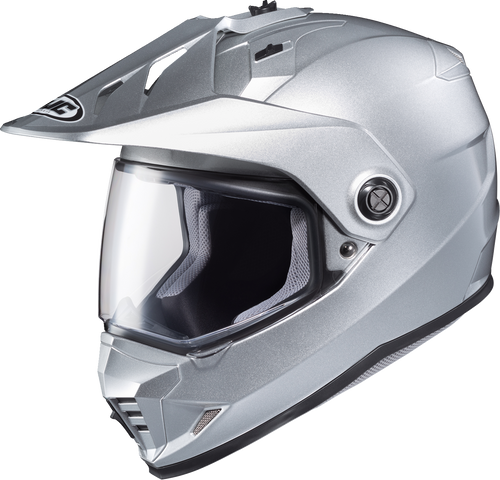 HJC 262518 DS-X1 Solid Helmet - Solid Silver Small