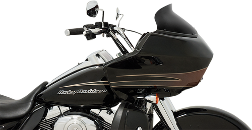 MEMPHIS SHADES MEP85911 Spoiler Windshield - 5-1/2" - Black - FLTR - 5-1/2" Black FLTR