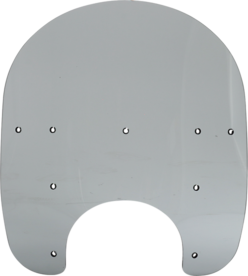 MEMPHIS SHADES MEP62212 Road King Replacement Plastic - 17" - Black Smoke - 17" Black Smoke