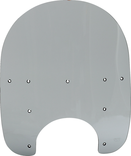 MEMPHIS SHADES MEP63212 Road King Replacement Plastic - 19" - Black Smoke - 19" Black Smoke