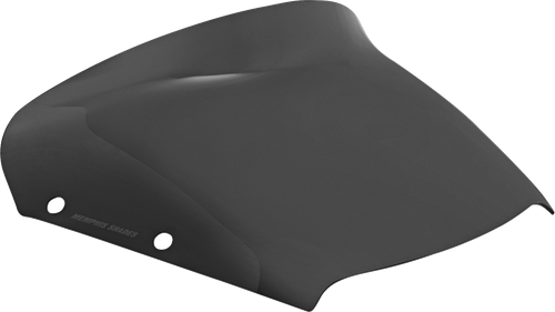 MEMPHIS SHADES MEP88810 Spoiler Windshield - 4" - Dark Black Smoke - FLHX - 4" Dark Black Smoke FLHX