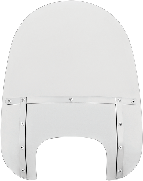 MEMPHIS SHADES MEM6400 Fats Windshield - Clear - 21" - FLFB/S - Clear 21" FLFB/S