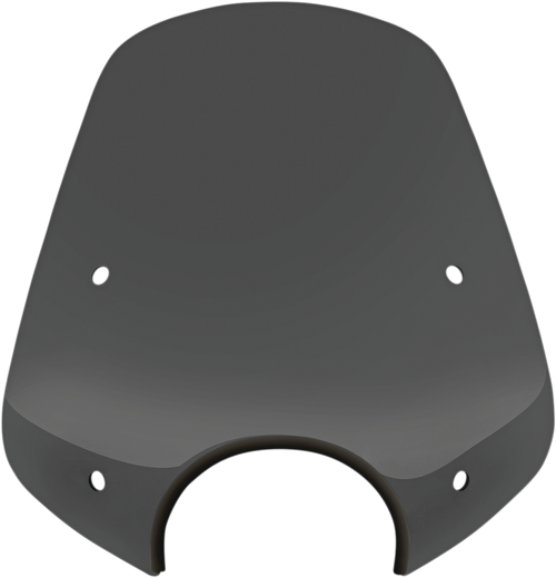 MEMPHIS SHADES MEP51110 Del Rio Windshield - Dark Black Smoke