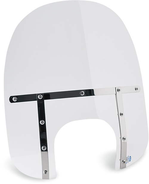 MEMPHIS SHADES MEM6820 Fats Windshield - 17" - Clear - 17" Clear