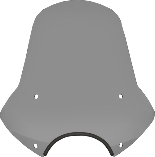 MEMPHIS SHADES MEP54812 Speed Demon Sportshields - 19" - 9" Headlight Cutout - Black Smoke - 19" 9" Headlight Cutout Black Smoke