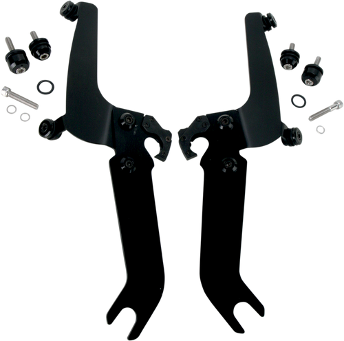 MEMPHIS SHADES MEB8923 Sportshield Trigger-Lock Mounting Kit - Black - Covered - Black Covered