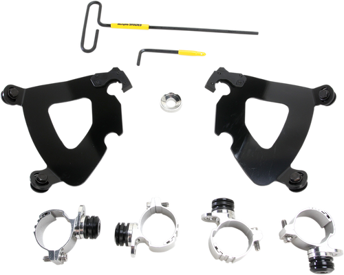 MEMPHIS SHADES MEB2002 Gauntlet Mounting Kit - Black - XL883 - Black XL883