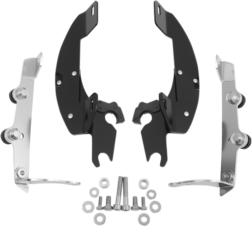 MEMPHIS SHADES MEK1900 Batwing Trigger Lock Mounting Kit - Aero - Black - Aero Black