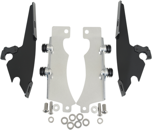 MEMPHIS SHADES MEB8969 Fats/Slim Trigger Lock Mounting Kit - XV 950/13 - Black - XV 950/13 Black