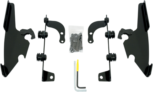 MEMPHIS SHADES MEB8966 Fats/Slim Trigger Lock Mounting Kit - Phantom - Black - Phantom Black