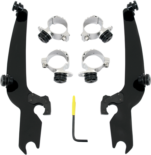 MEMPHIS SHADES MEB1992 Trigger Lock Sportshield Mounting Kit - Bolt - Black - Bolt Black