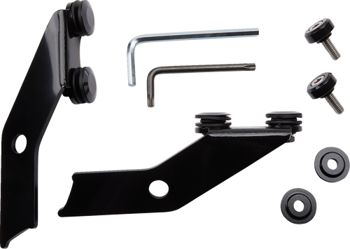 MEMPHIS SHADES MEB9993 Lowers Mount - Black - Chief Bobber/Super Chief - Black Chief Bobber/Super Chief